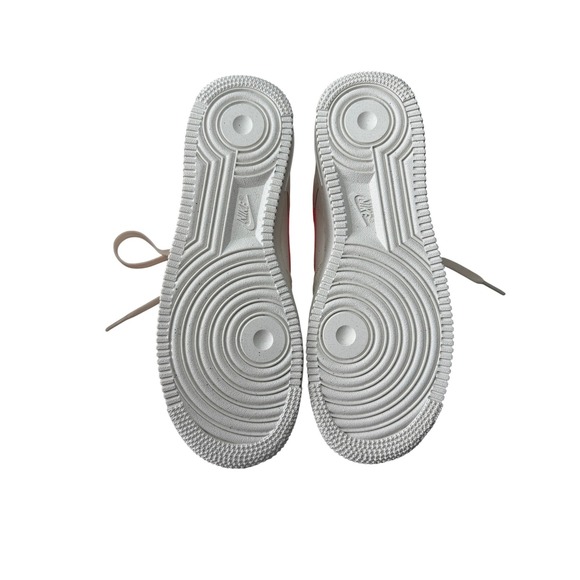 Nike Air Force 1 07 NN Womens Sail Hot Lava DV3808-110 Sneakers Size 8 NWB - Picture 2 of 8